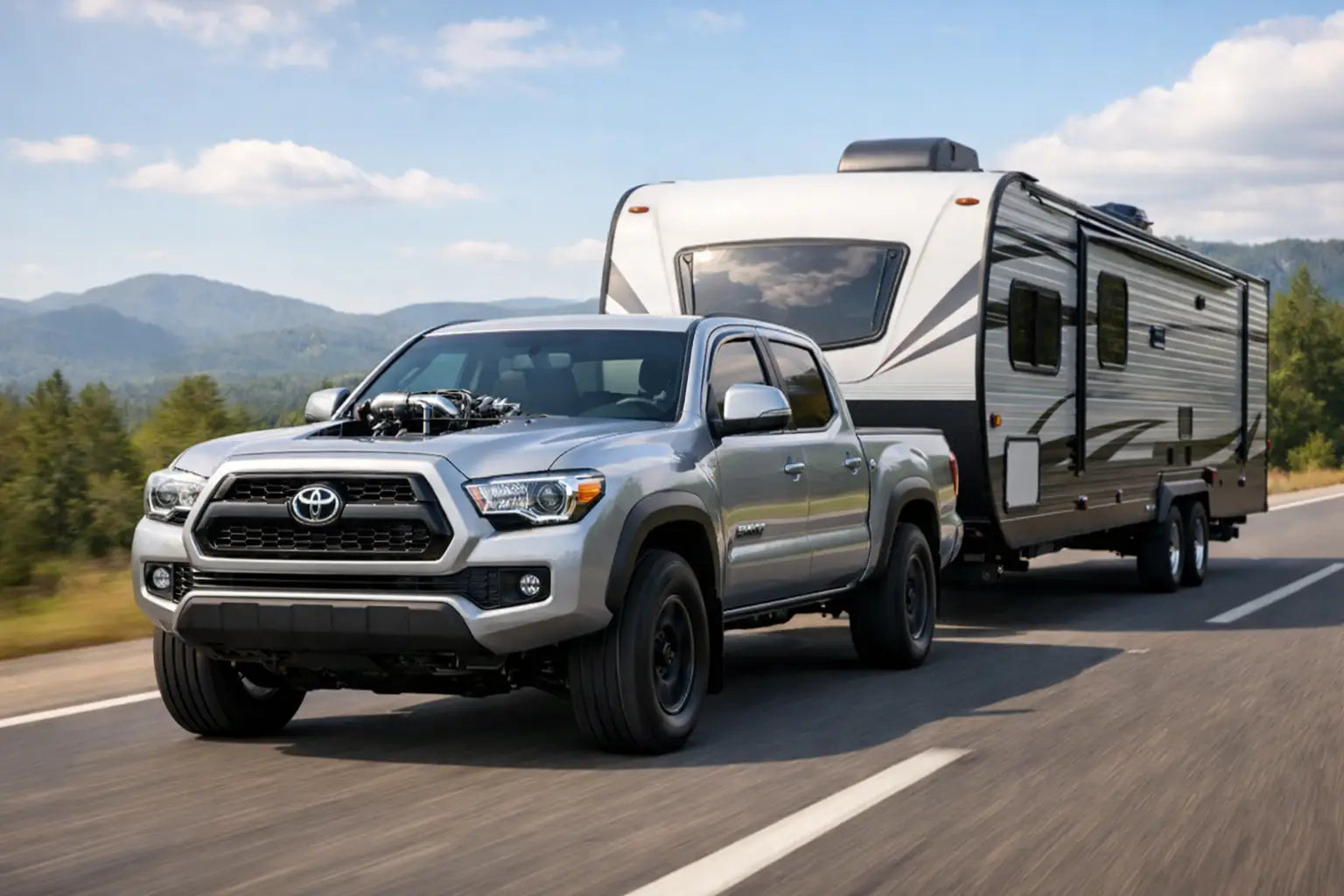 Toyota Tacoma Supercharger Towing Example: Real Pulls