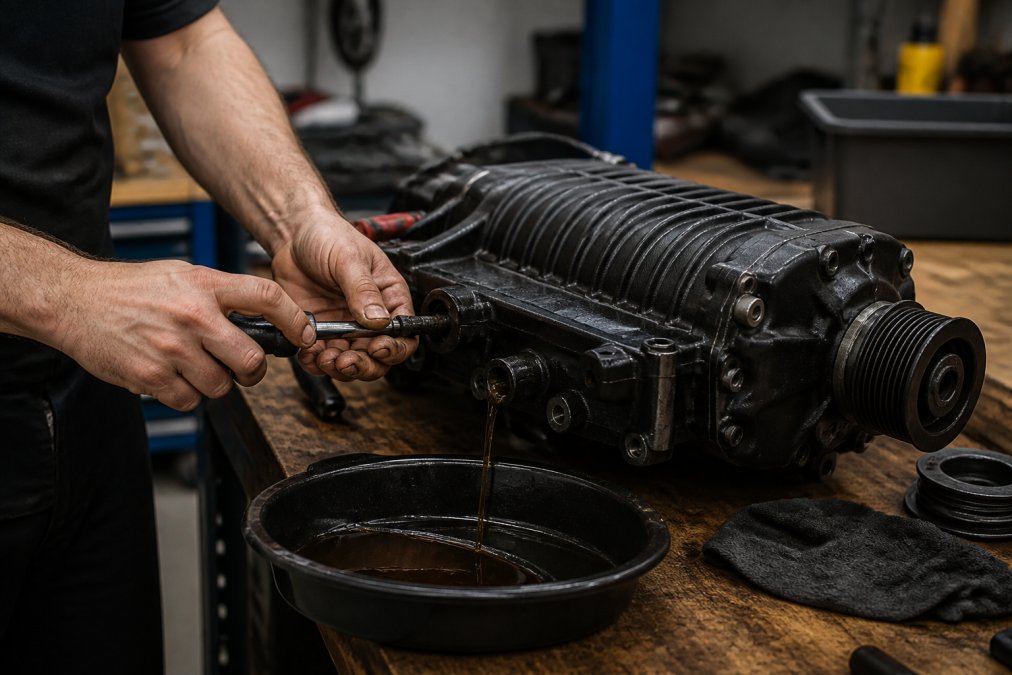 How to Change Supercharger Oil Step by Step