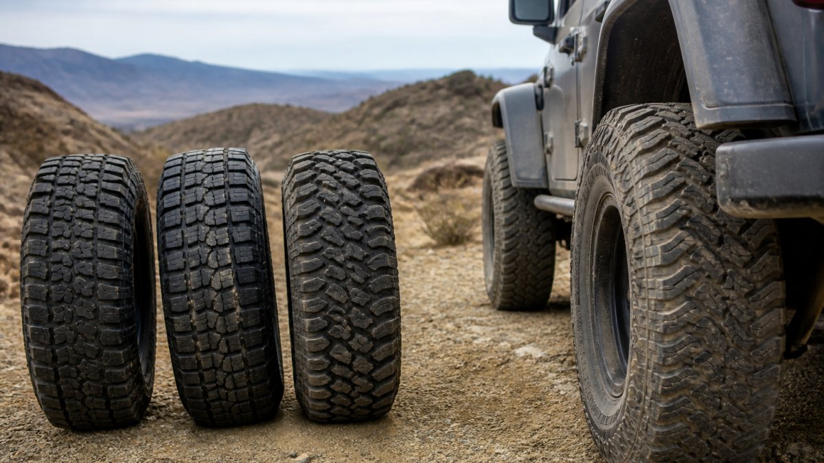How to Choose Off-Road Tires for Heavy Overland Builds