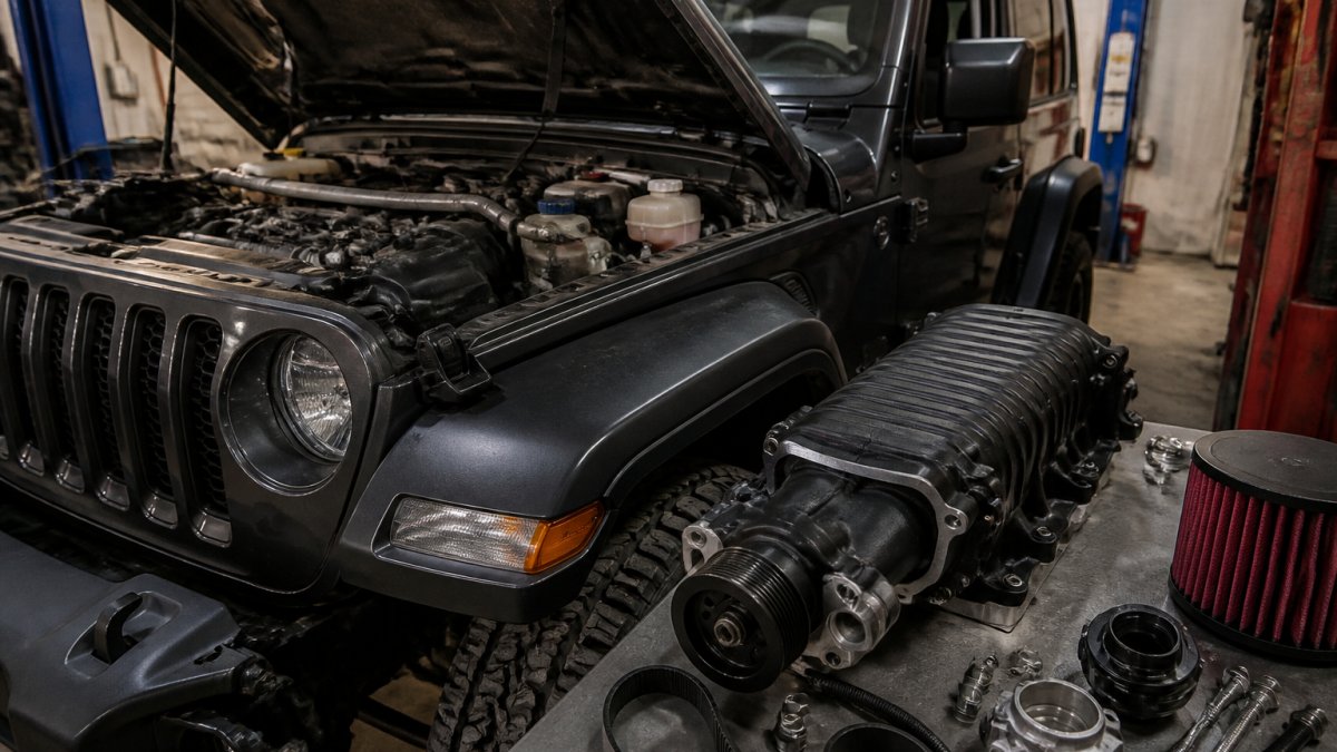 How to Increase Horsepower in a Jeep 3.6L Pentastar