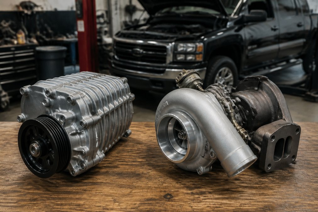 Supercharger vs Turbocharger Fuel Economy: Truck Guide