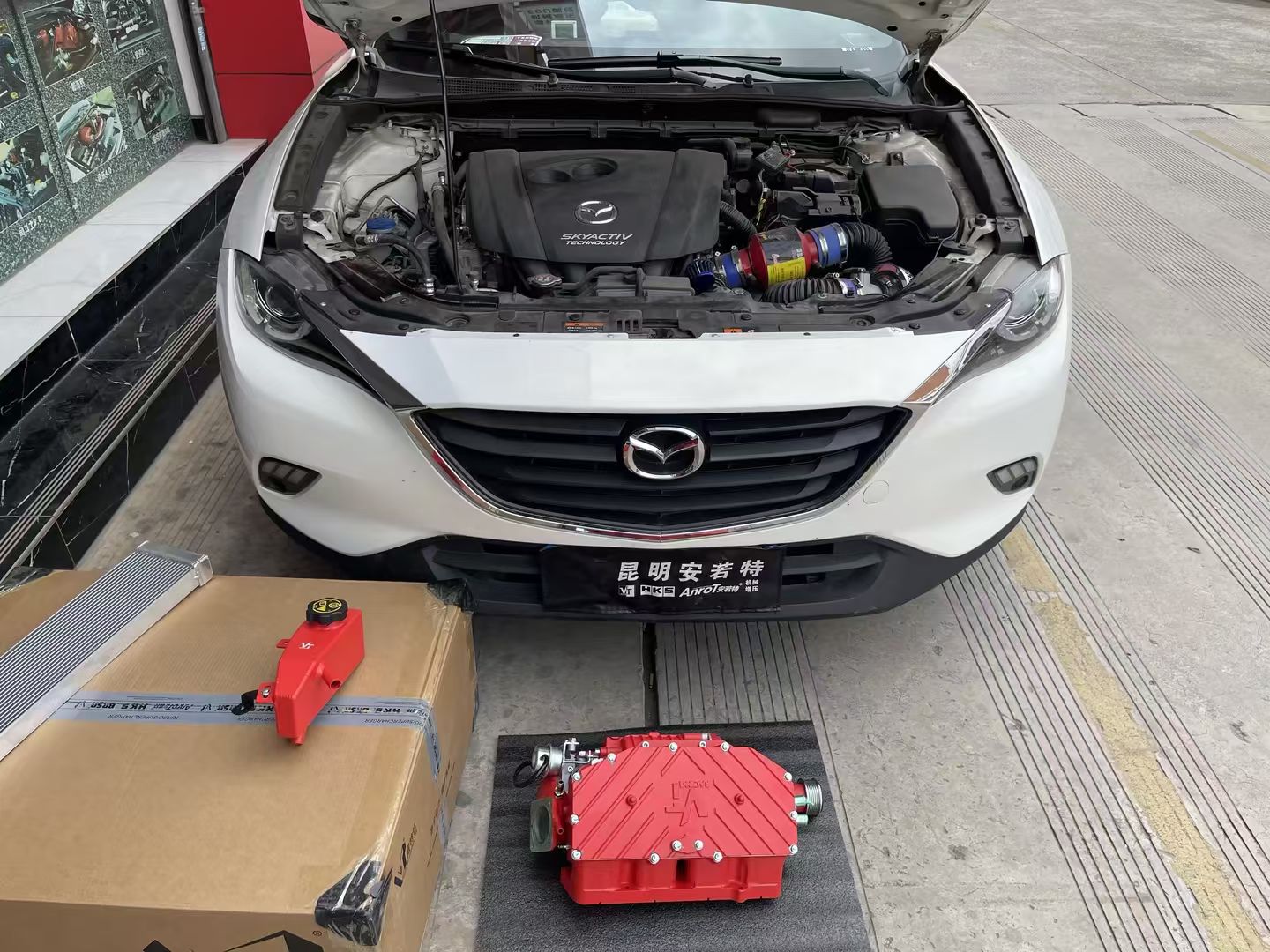 Mazda3 2.0 Twin Screw Supercharger Kit  2012-2013 Model