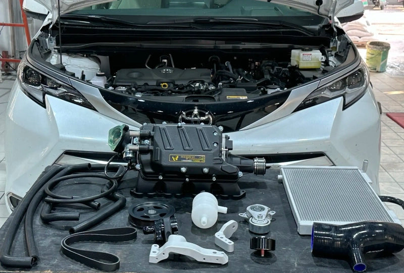 Toyota Sienna 2.5L Hybrid Upgraded by VT Supercharger Kit