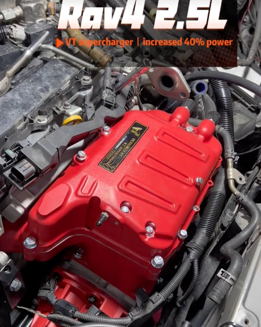 Toyota Rav4 HYBRID 2018+ Supercharger Kit