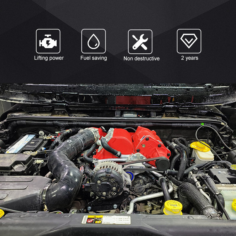 Jeep Wrangler 3.6L V6 Supercharger Kit  2012 and newer