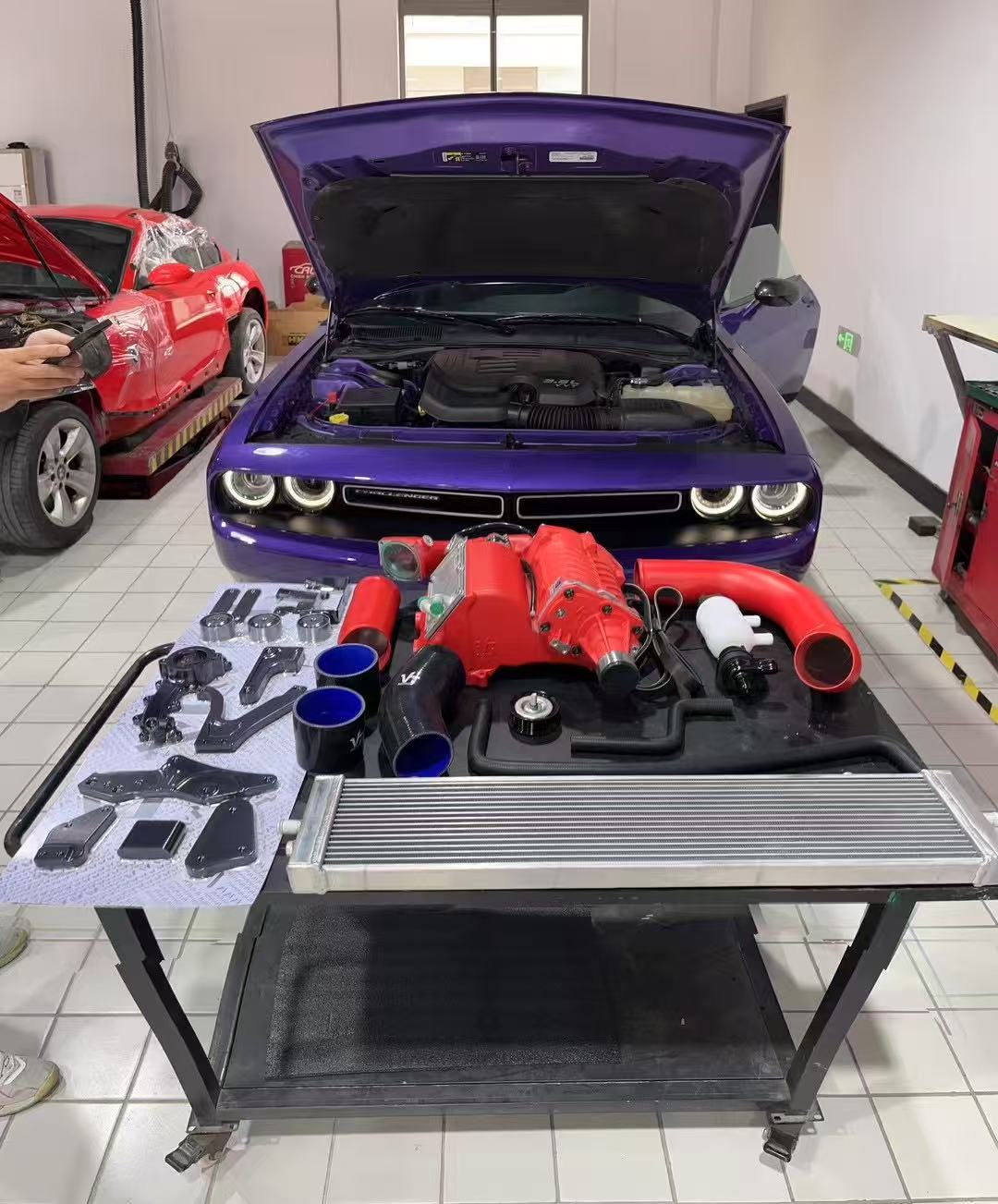 Dodge Challenger 3.6L V6 Supercharger Kit - by VT superchargers